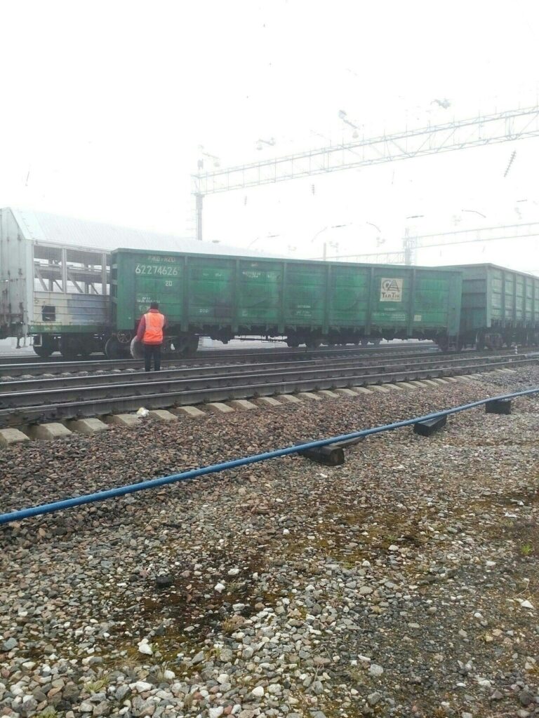 Столкновение на ст. Лоста Северной ж.д.